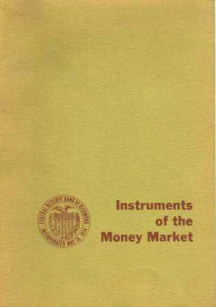 Instruments of the Money Market (1970 Yılı İkinci Baskısı) ürün görseli 1