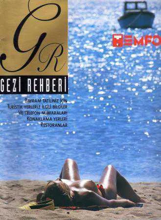 Tempo Gezi Rehberi Mart - Nisan 1998 "Bayram Tatiliniz İçin Turistik Yerlerle İlgili Bilgiler ve Telefon Numaraları - Konaklama Yerleri - Restoranlar" ürün görseli 1