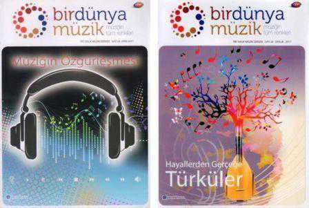TRT Aylık Müzik Dergisi  Bir Dünya Müzik Sayı: 26 + 28 Ekim - Aralık 2017 / Müziğin Özgürleşmesi ve Hayallerden Gerçeğe Türküler (2 CD Hediyeli) 2017 Yılına  Ait Toplam 2 Sayı ürün görseli 1