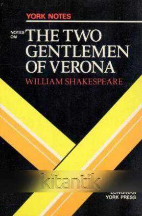York Notes / Notes On The Two Gentelmen Of Verona (1983 Yılı İlk Baskısı) ürün görseli 1