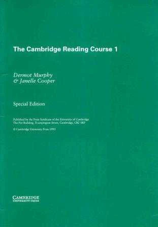 The Cambridge Reading Course 1 ürün görseli 1