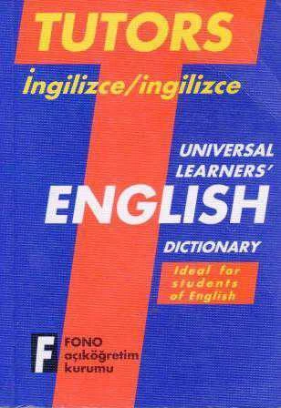 Tutors İngilizce/İngilizce - Universal Learners' English Dictionary / Ideal For Students Of English ürün görseli 1