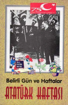 Belirli Gün ve Haftalar / Atatürk Haftası 1998 Yılı İlk Baskısı ürün görseli 1