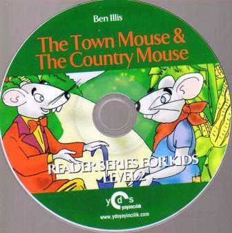 Reader Series For Kids Level 2 - The Town Mouse & The Country Mouse + CD ürün görseli 1