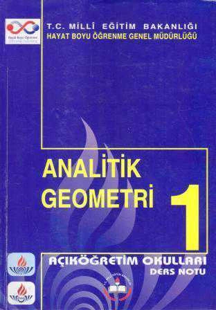 Analitik Geometri 1 Açıköğretim Okulları Ders Notu ürün görseli 1