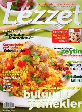 Lezzet Dergisi Sayı: 134 Yıl: 2008/1 ürün görseli 1