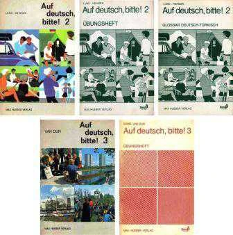 Auf Deutsch, Bitte! 2 (3 Kitap) + Übungsheft + Glossar Deutsch - Türkish + Auf Deutsch, Bitte! 3 (2 Kitap) + Übungsheft (5 Kitap Takım) ürün görseli 1