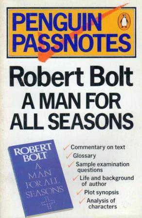 Penguin Passnotes / Robert Bolt A Man For All Seasons (1985 Yılı İlk Baskısı) ürün görseli 1