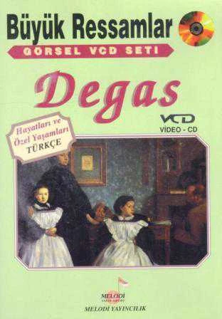 Melodi Büyük Ressamlar Degas VCD'si "Hayatlar ve Özel Yaşamları Yapıtları İle Dev Koleksiyon..." ürün görseli 1