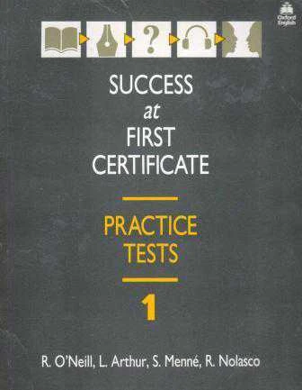 Succrss At First Certificate Practice Test 1 ürün görseli 1