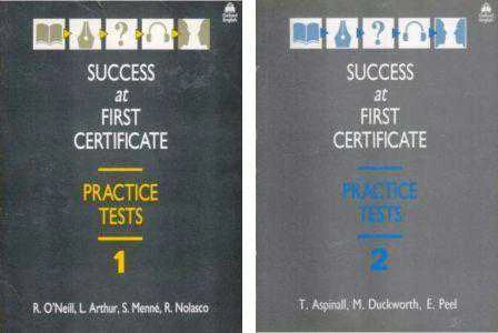 Succrss At First Certificate Practice Test 2 ürün görseli 1