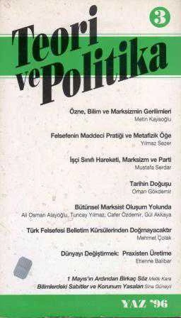 Teori ve Politika 3 Yaz 96 ürün görseli 1