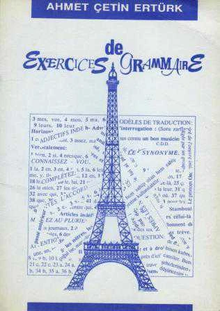Exercices de Grammaire (Türkler İçin Fransızca) / 1990 Yılı İlk Baskısı ürün görseli 1