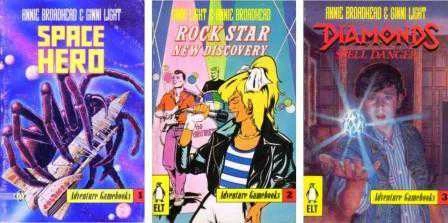 Rock Star New Discovery + Space Hero + Diamonds Speel Danger (Adventure Gamebooks Series 1 - 2 - 3) / 3 Book Set ürün görseli 1
