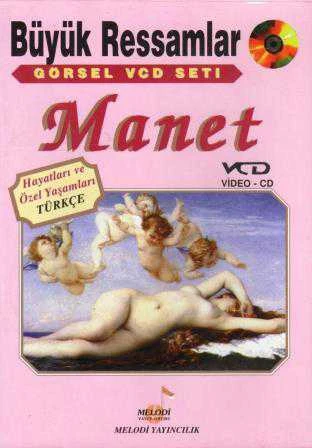 Melodi Büyük Ressamlar Manet VCD'si "Hayatlar ve Özel Yaşamları Yapıtları İle Dev Koleksiyon..." ürün görseli 1