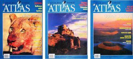 Aylık Coğrafya ve Keşif Dergisi Atlas 1997 Yılı / Toplam 3 Sayı: 55, 56, 57 ürün görseli 1