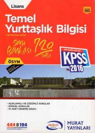 KPSS Lisans Temel Yurttaşlık Bilgisi Soru Bankası (720 Soru) ürün görseli 1