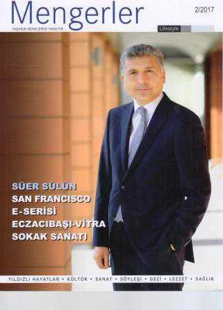 Mengerler 2/2017 - Yaşamın Renklerini Yansıtır ''Süer Sülün / San Francısco / E-Serisi / Eczacıbaşı-Vitra / Sokak sanatı '' ürün görseli 1
