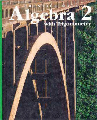 Algebra 2 With Trigonometry / 1990 Yılı Ciltli, Kuşe Kağıda, Renkli, İlk Baskısı ürün görseli 1