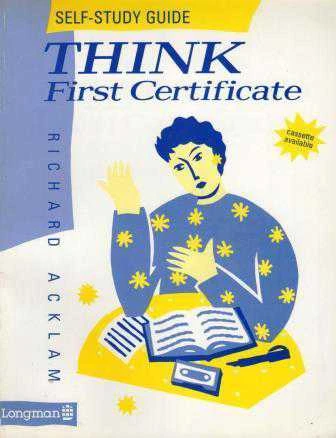 Self - Study Guide Think First Certificate - 1992 Yılı Dördüncü Baskısı ürün görseli 1