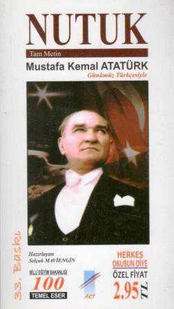 Nutuk / Tam Metin Cep Boy (Herkes Okusun Diye Renkli Özel Baskı, Özel Fiyat) ürün görseli 1