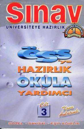 Sınav Üniversiteye Hazırlık Konu Anlatımlı Sözel - Sayısal - Eşit Ağırlık / ÖSS'ye Hazırlık Okula Yardımcı Cilt 3 ürün görseli 1