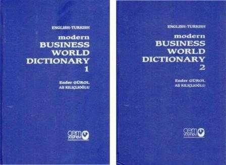 Çağdaş İş Dünyası Sözlüğü - Modern Business World Dictionary A - Z (Türkçe İngilizce - İngilizce Türkçe) / 3 Cilt Takım Deri Ciltli - Kutulu / 2001 Yılı İlk Baskısı ürün görseli 1