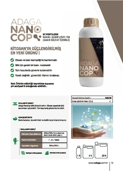 ADAGA Nanocop - 20 Litre - Resim 2
