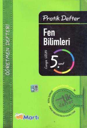 Pratik Defter Fen Bilimleri 5. Sınıf Öğretmen Defteri ürün görseli 1
