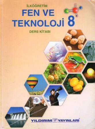 İlköğretim 8 Fen ve Teknoloji Ders Kitabı ürün görseli 1