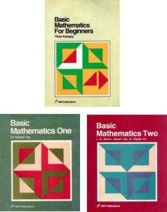 Basic Mathematics For Beginners + One + Two (3 Book Set) ürün görseli 1