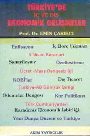 Türkiye'de İç ve Dış Ekonomik Gelişmeler - 1996 Yılı İlk Baskısı ürün görseli 1