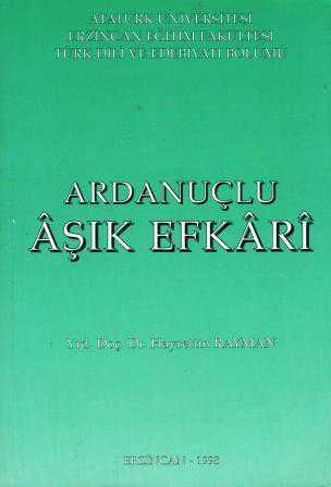Ardanuçlu Aşık Efkari (1998 Yılı Birinci Baskısı) ürün görseli 1