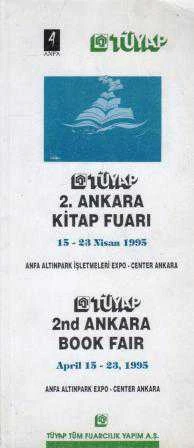 Tüyap 2. Ankara Kitap Fuarı 15 - 23 Nisan 1995 / Alfa Altınpark İşletmeleri Expo - Center Ankara Kataloğu ürün görseli 1