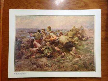 Ressam Sami Yetik'in yaptığı ve şu an Harbiye Askeri Müze'sinde Sergilenen 190 x 291 cm ebatlarında "Türk Kurtuluş Savaşından" İsimli Tablonun Resmi ürün görseli 1