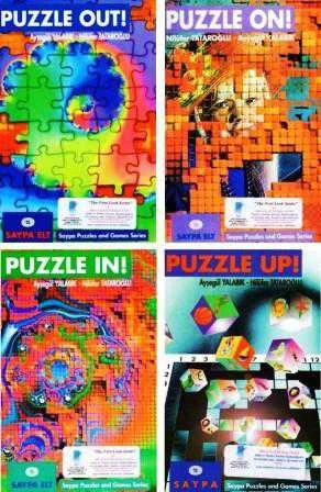 Saypa Puzzle & Games Series (SPGS) Book One, Two, Three, Four 4 Kitap Takım ürün görseli 1