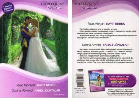 Kayıp Bebek - Farklı Dünyalar (İki Kitap Birarada) ürün görseli 1