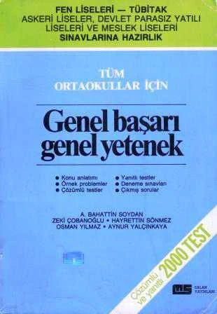 Tüm Ortaokullar İçin Genel Başarı Genel Yetenek Çözümlü ve Yanıtlı 2000 Test (Açıklamayı Okuyunuz) ürün görseli 1