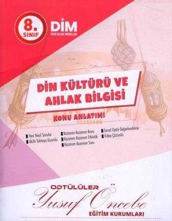 Odtülüler Yusuf Öncebe 8. Sınıf Din Kültürü ve Ahlak Bilgisi Ders İşleme Modülleri 5 Modül Takım ürün görseli 1