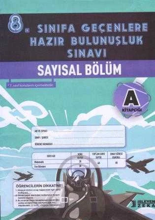 8. Sınıfa Geçenlere Hazır Bulunuşluk Sınavı A Kitapçığı (7. Sınıf Konularını İçermektedir) ürün görseli 1