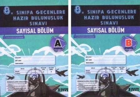 8. Sınıfa Geçenlere Hazır Bulunuşluk Sınavı 2 Kitapcık Takım / A + B Kitapçığı (7. Sınıf Konularını İçermektedir) ürün görseli 1