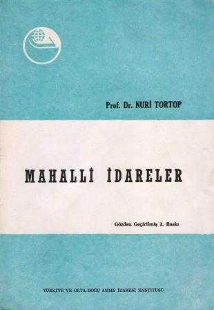 Mahalli İdareler (1986 Yılı 2. Baskısı) ürün görseli 1