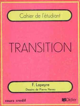 Chair De L'etudiant / Transition (1975 Yılı İlk Baskısı) ürün görseli 1