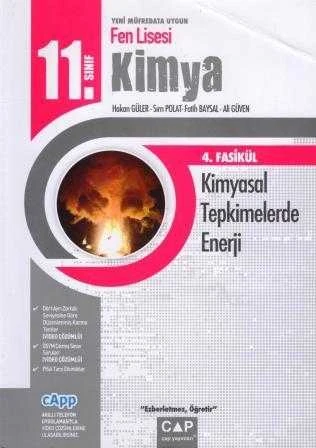 11. Sınıf Yeni Müfredata Uygun Fen Lisesi Kimya 4. Fasikül / Kimyasal Tepkimelerde Enerji "Ezberletmez Öğretir" ürün görseli 1