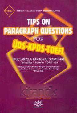 TIPS ON PARAGRAPH QUESTIONS FOR ÜDS-KPDS-TOEFL İPUÇLARIYLA PARAGRAF SORULARI ürün görseli 1