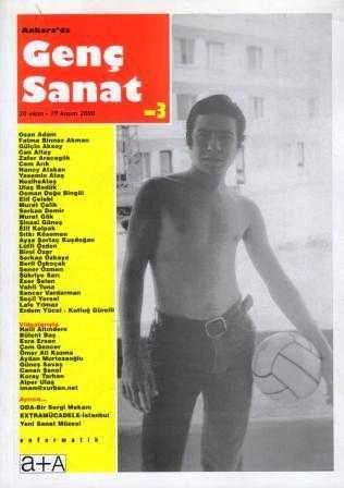 Ankara'da Genç Sanat-3 "Uluslararası Plastik Sanatlar Derneği Dergisi 20 Ekim - 19 Kasım 2000 ürün görseli 1