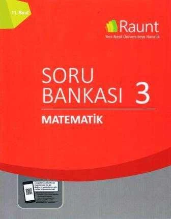 Raunt Yayınları / 11. Sınıf Yeni Nesil Üniversiteye Hazırlık Matematik Soru Bankası 3 ürün görseli 1