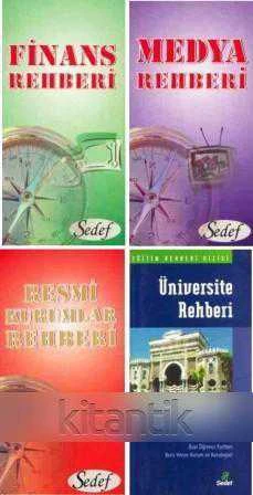 Sedef Yayınları Rehber Seti 4 Kitap Takım (Finans + Medya + Resmi Kurumlar + Üniversite Rehberi) ürün görseli 1