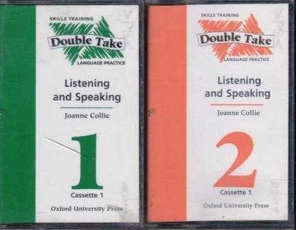 Double Take Listening and Speaking 1 Cassette 1 + 2 (Two Cassette Set) ürün görseli 1