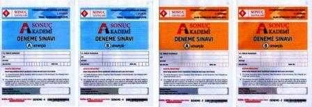 Sonuç Akademi Deneme Sınavı 1 + 2. (4 Deneme Takım) 1. Oturum A + B Kitapçığı + 2. Oturum A + B Kitapçığı / Yüseköğretim Kurumları Temel ve Alan Yeterlilik Testleri ürün görseli 1